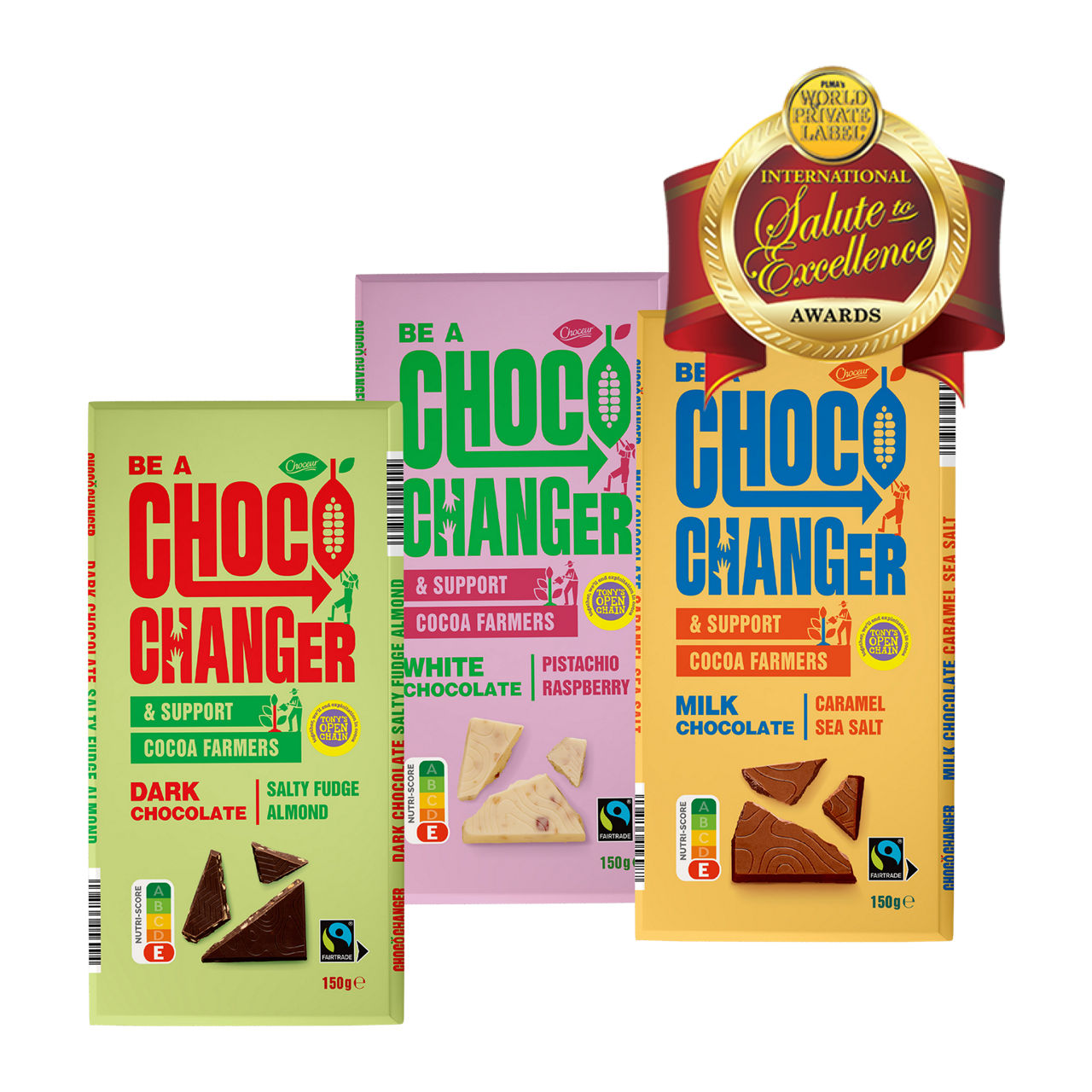 *:.Chou de Richeです。 CHOCEUR Choco changer Choco changer 6 stuks 340 g van Choceur | ALDI