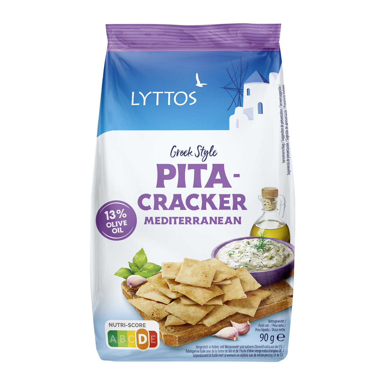 Pita-crackers