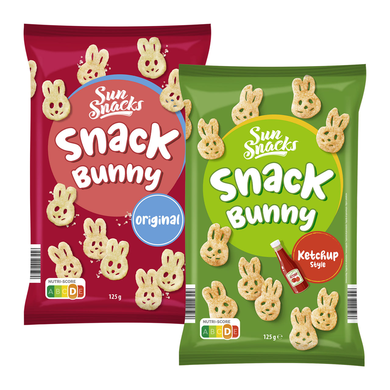 Snack bunny chips