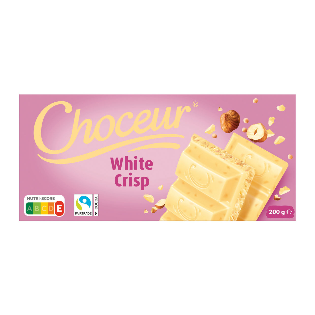 Witte chocolade crisp