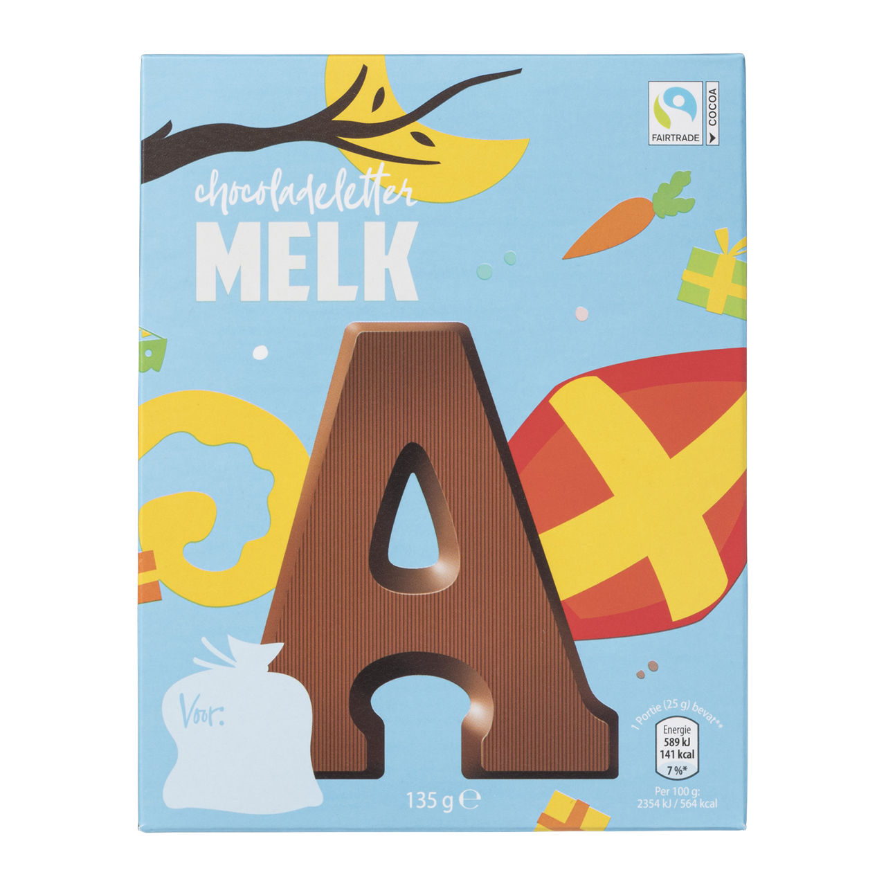 Chocoladeletter melk
