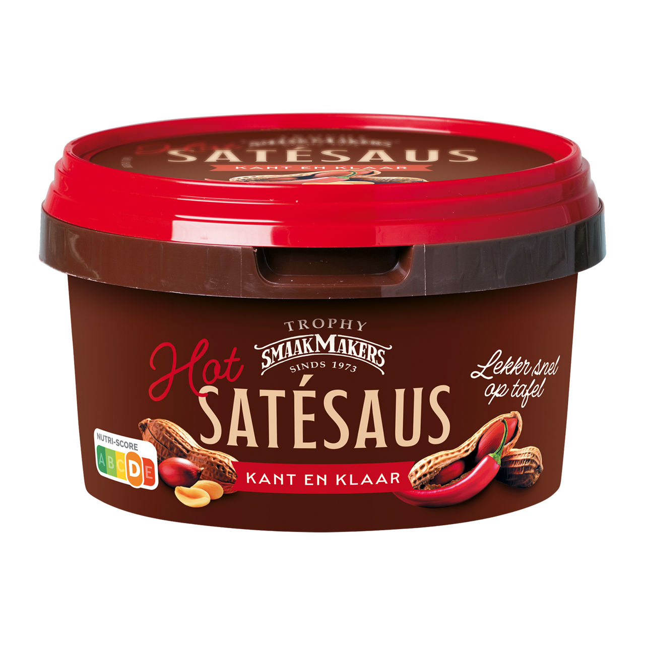Pittige satésaus kant & klaar