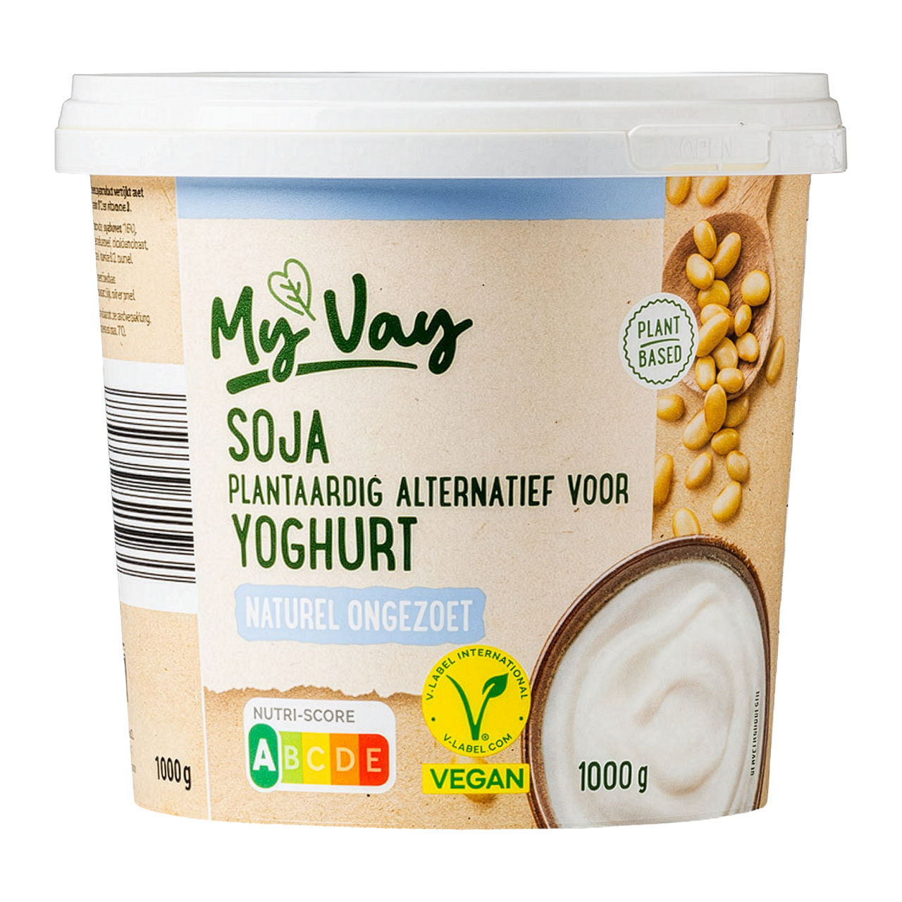 Vegan sojayoghurt
