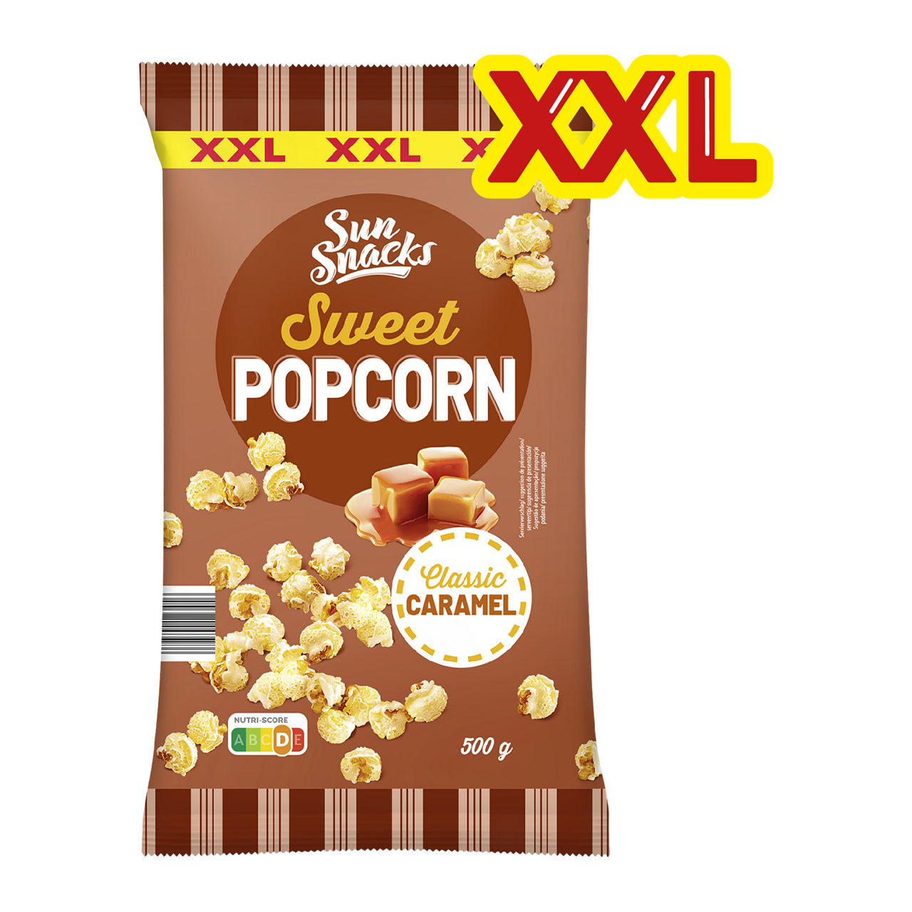 Zoete popcorn karamel
