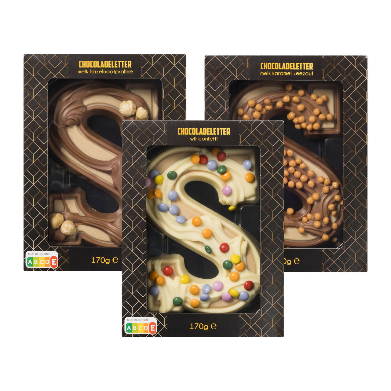 Luxe chocoladeletter