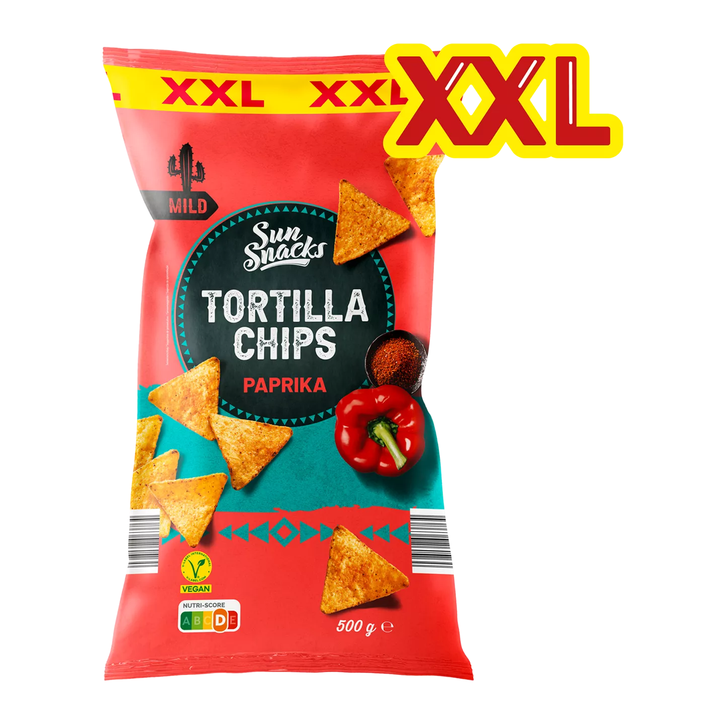 Tortillachips paprika
