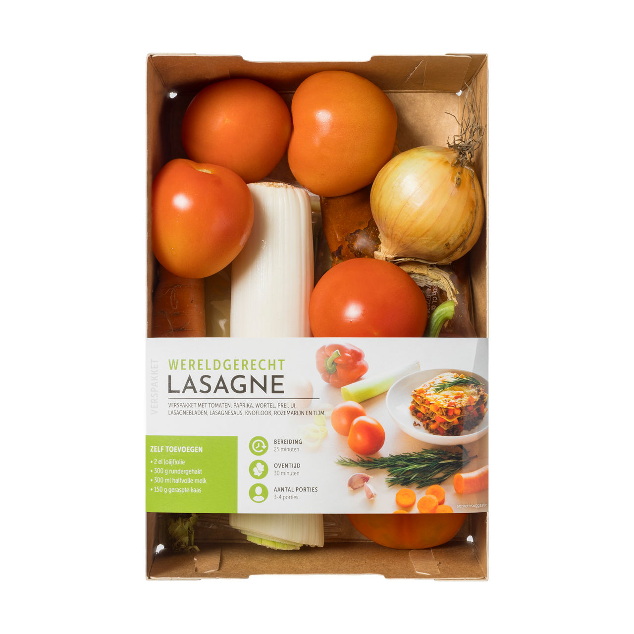 Verspakket lasagne