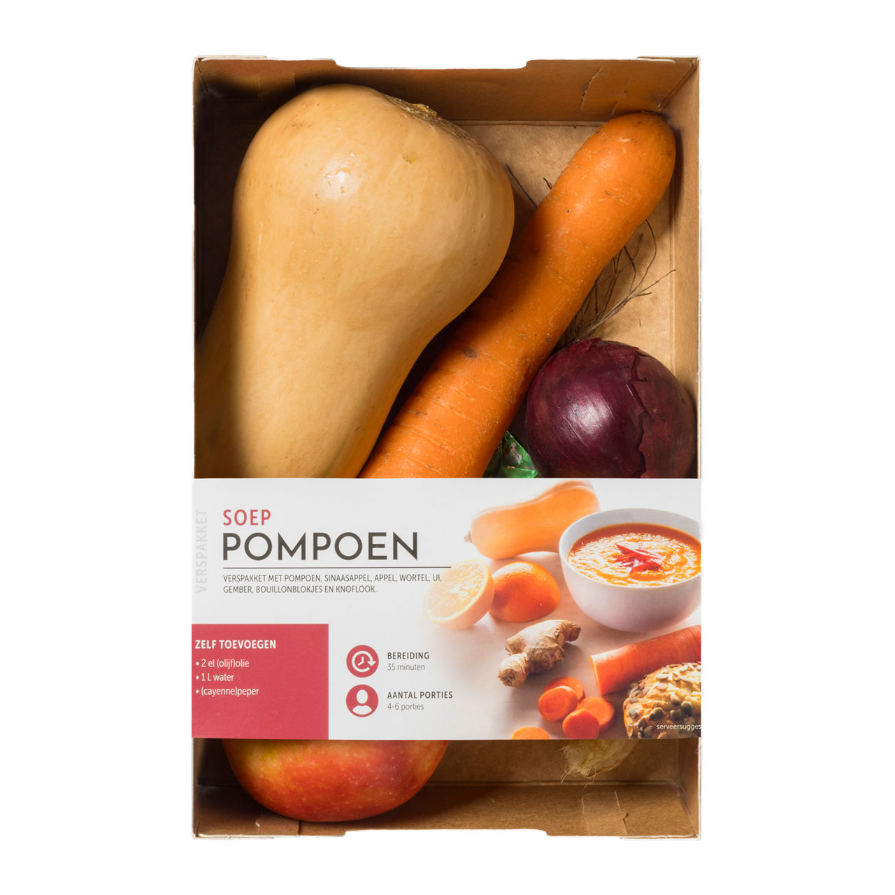 Verspakket pompoensoep