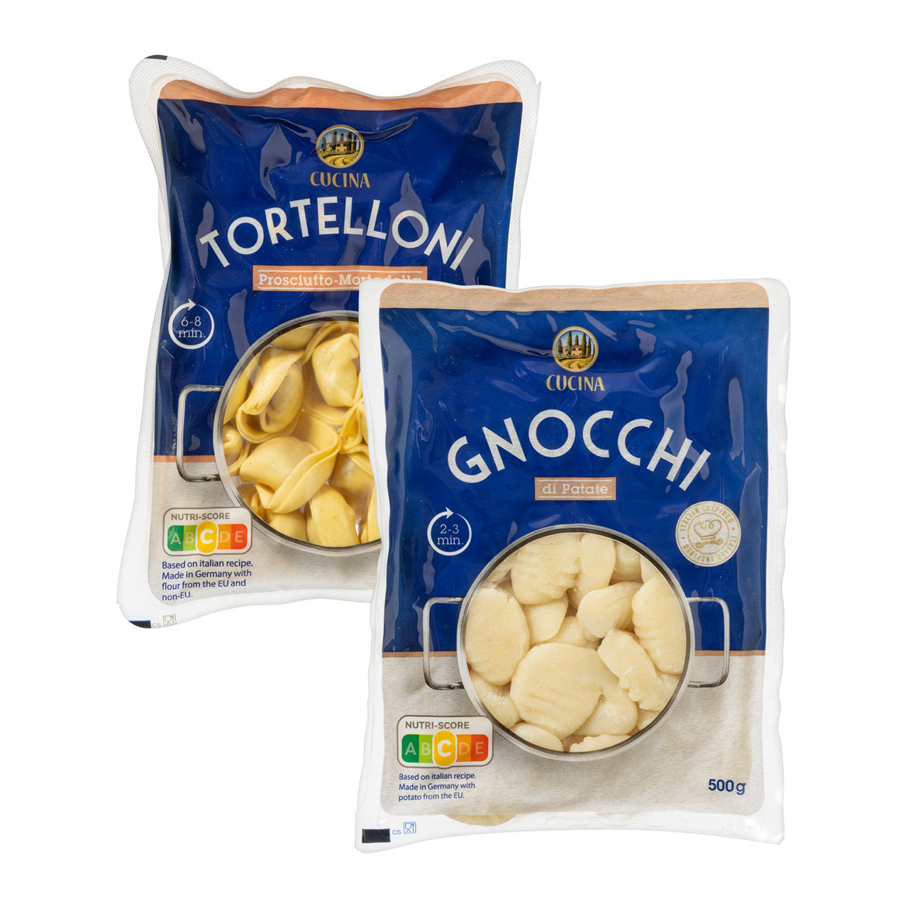 Tortelloni of gnocchi
