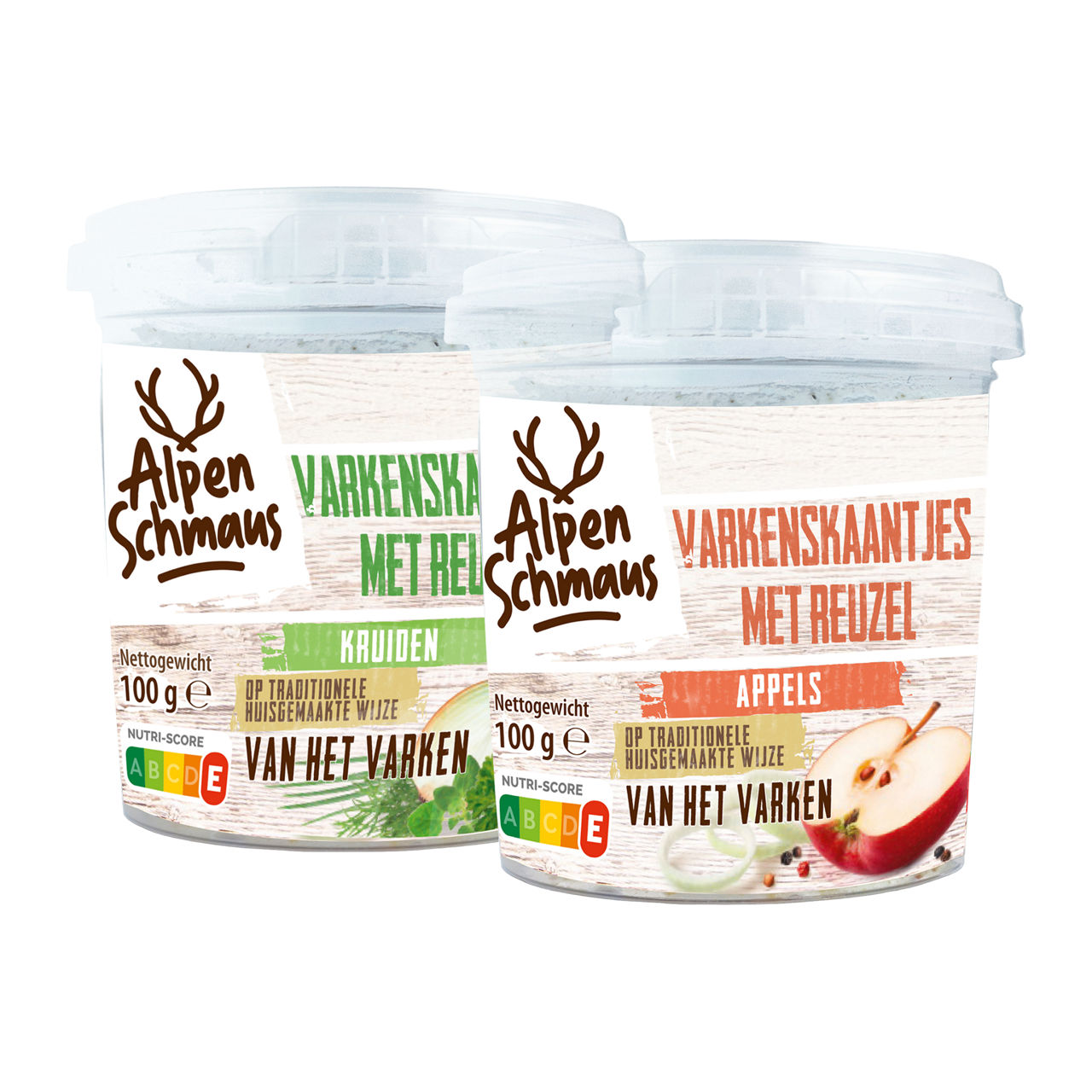 Varkenskaantjes met reuzel