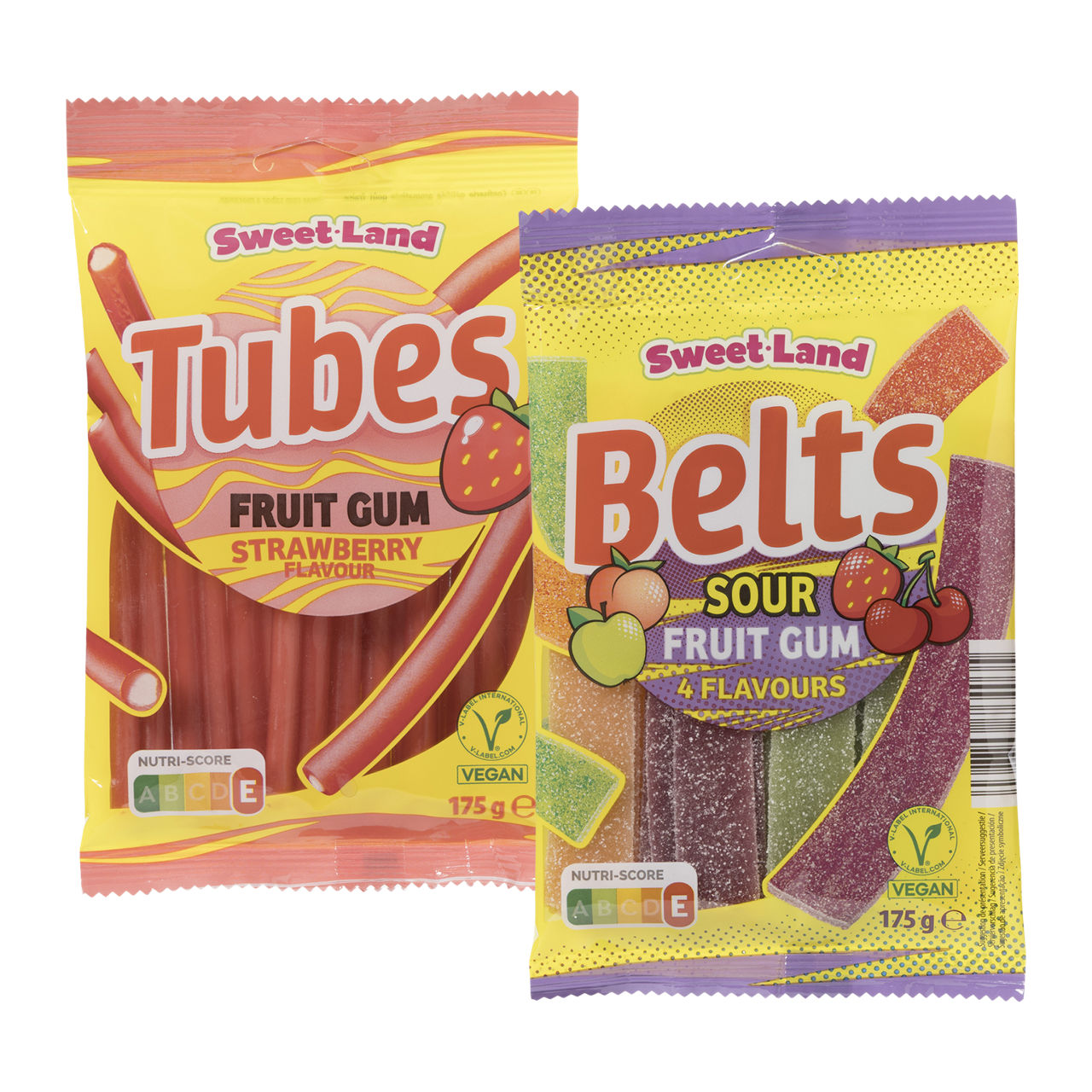 Belts of tubes