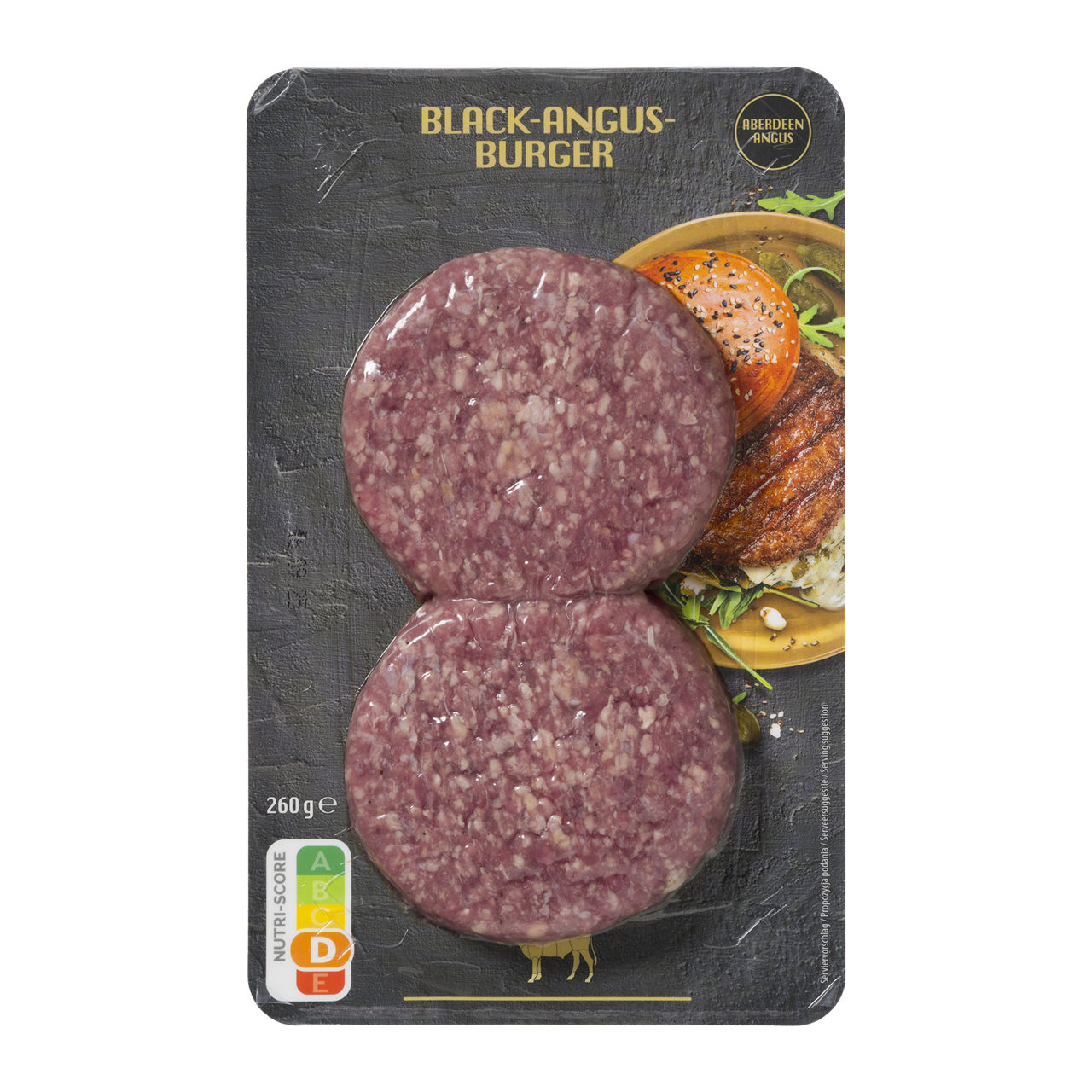 Black Angus burgers