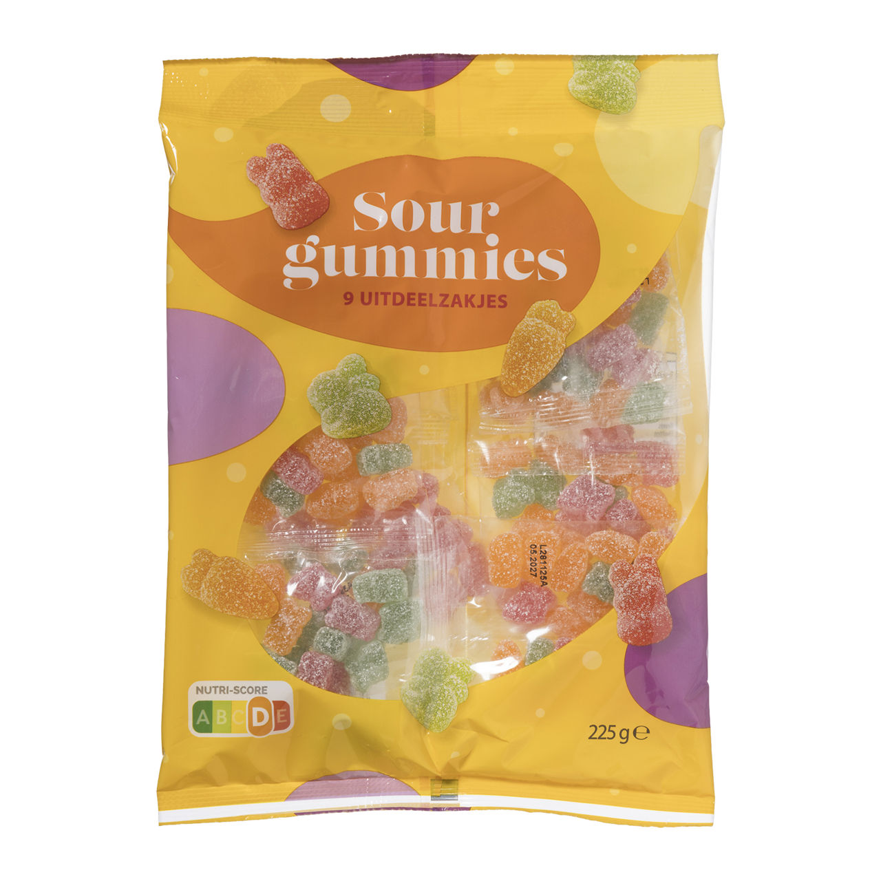 Sour gummies