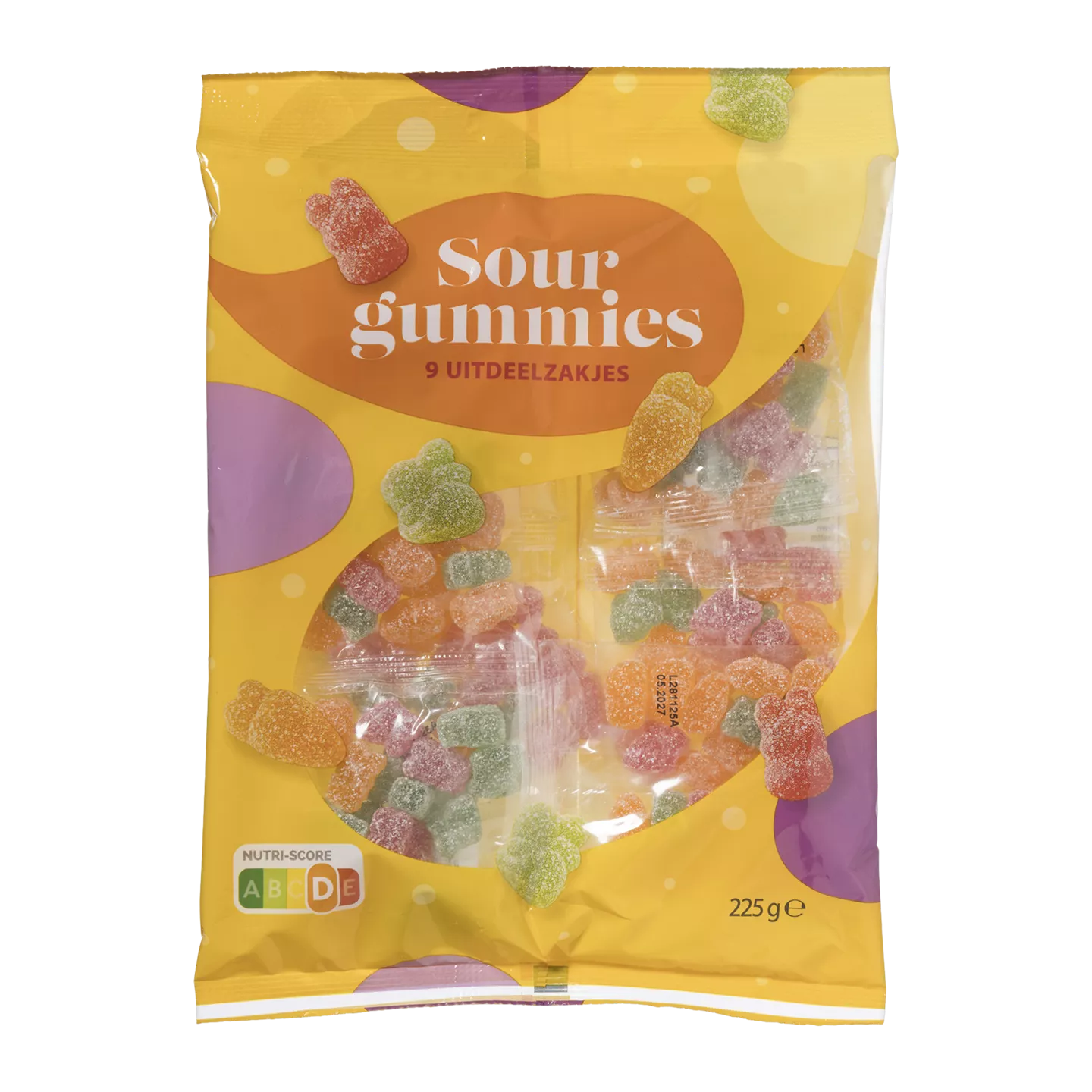 Sour gummies