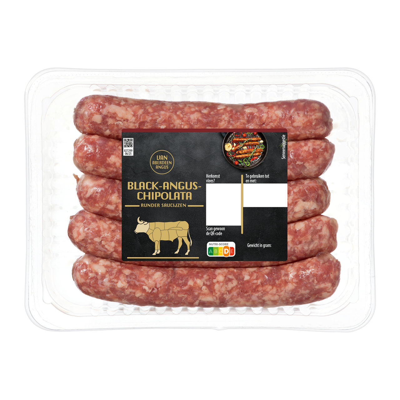 Black angus chipolata's