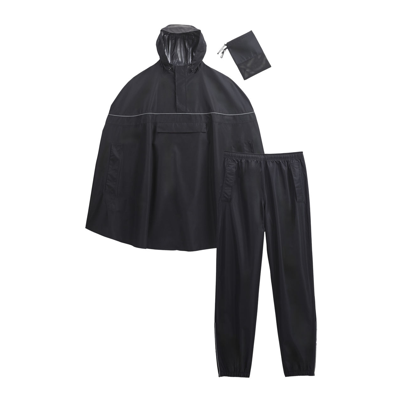 Regenbroek of fietsponcho