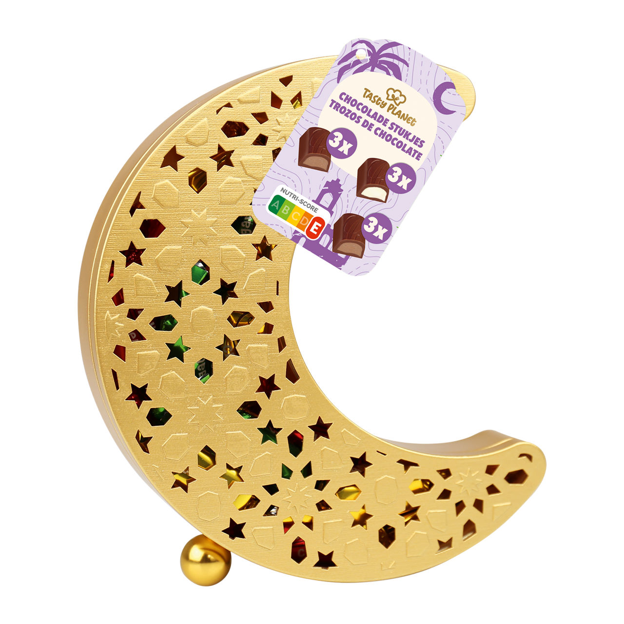 Chocoladepralines in ornament