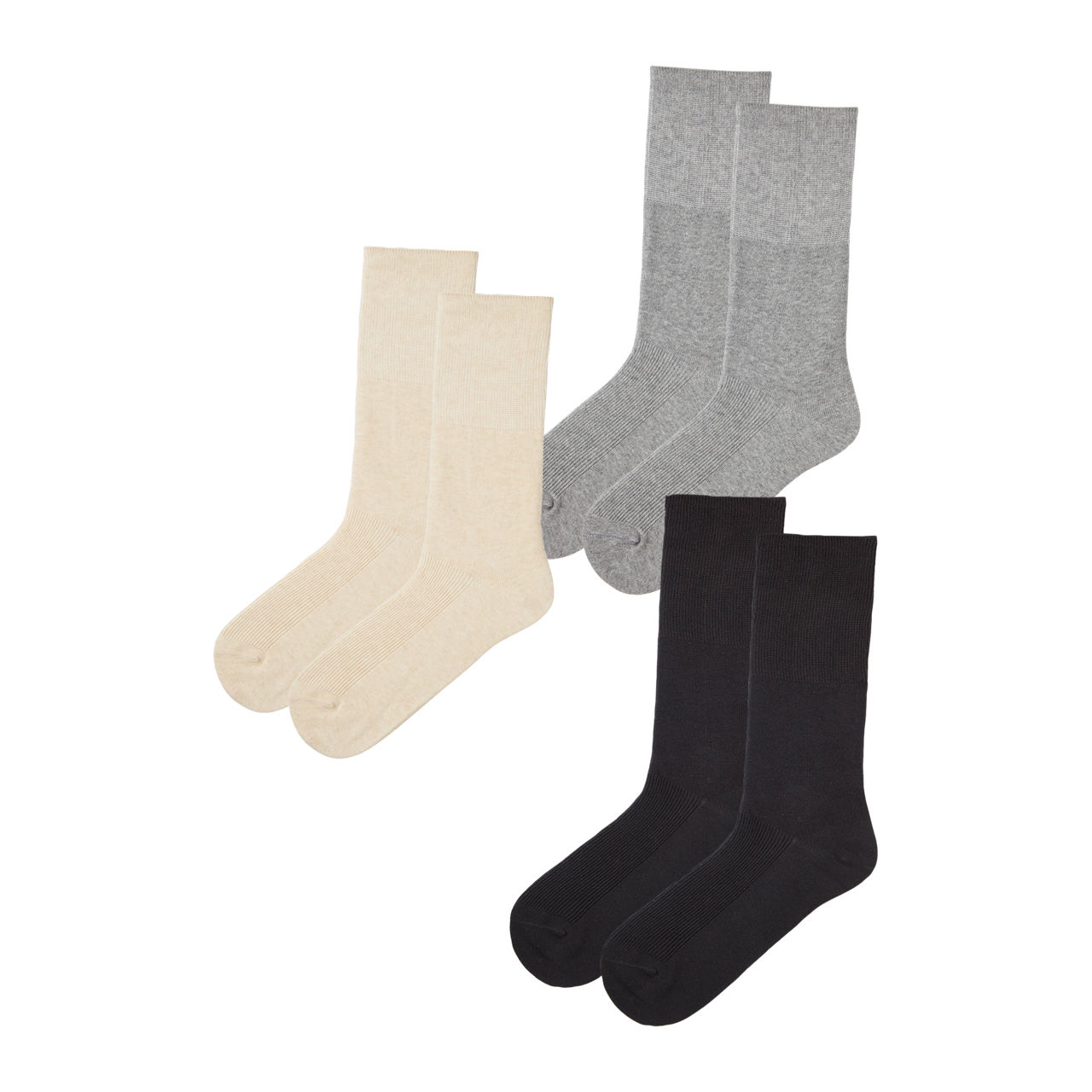 3-pack diabetessokken