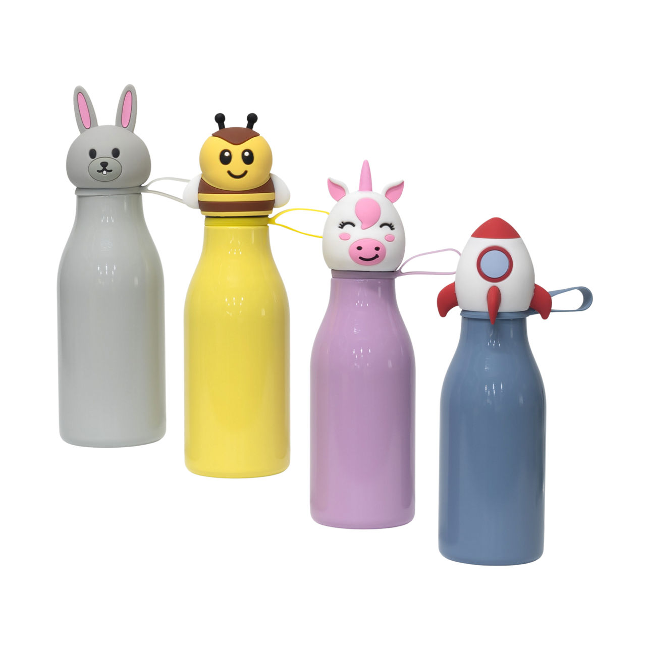 Drinkfles met 3D-dop