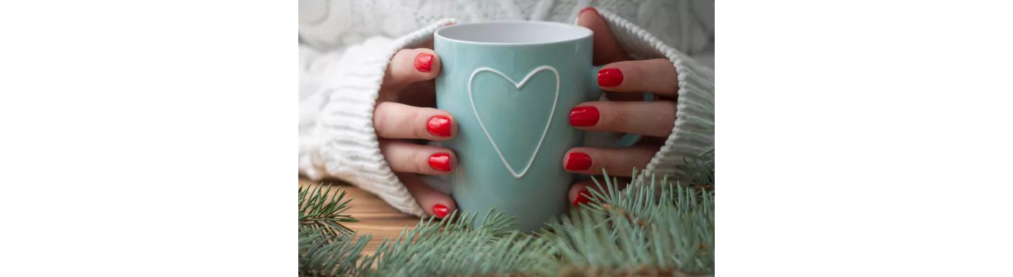 Warme chocolademelk met rode wijn