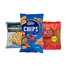 Chips, noten van ALDI