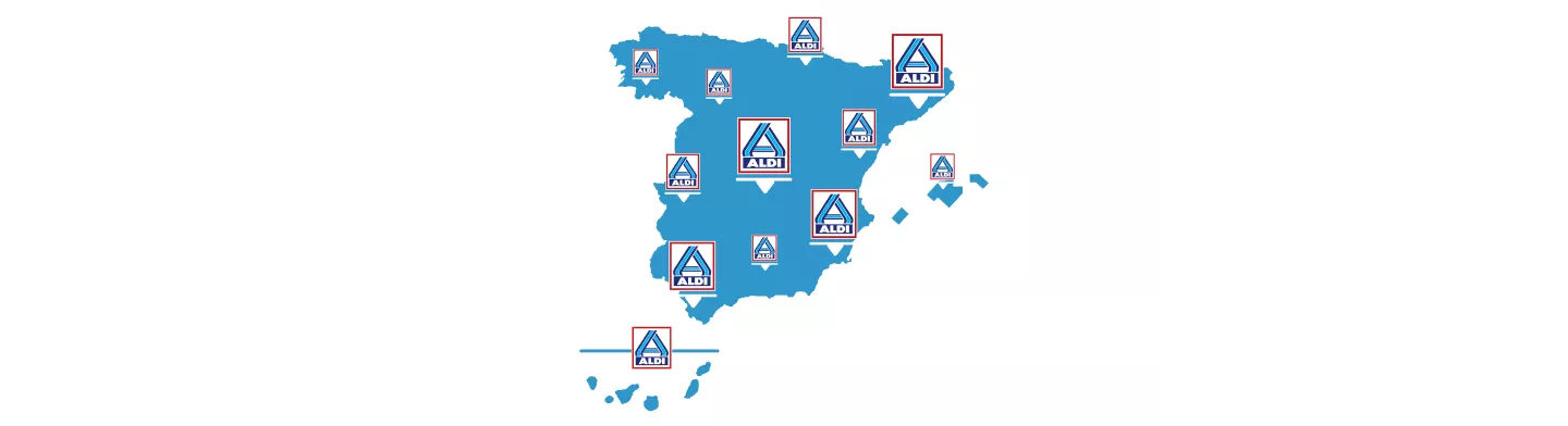 Encuentra tu ALDI más cercano