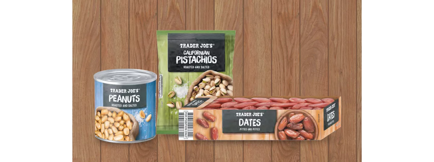 Une large gamme de fruits secs