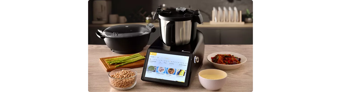 Descubre cómo funciona nuestro robot de cocina