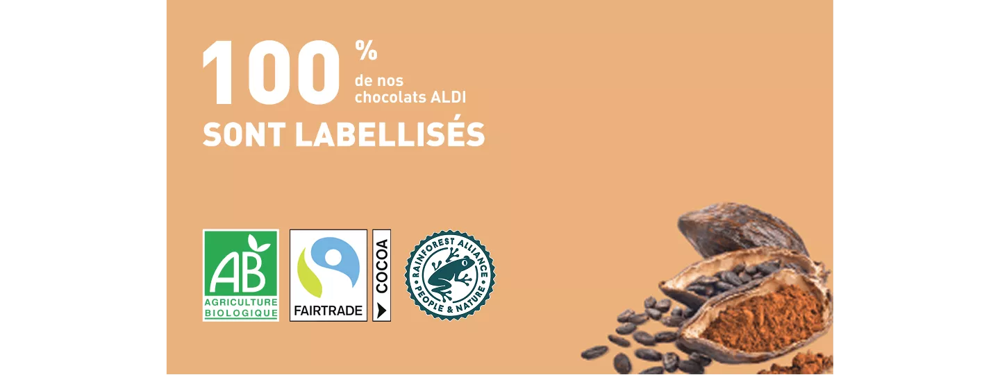         Cacao certifié durable