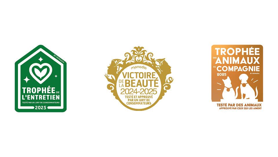 Nos produits du quotidien récompensés