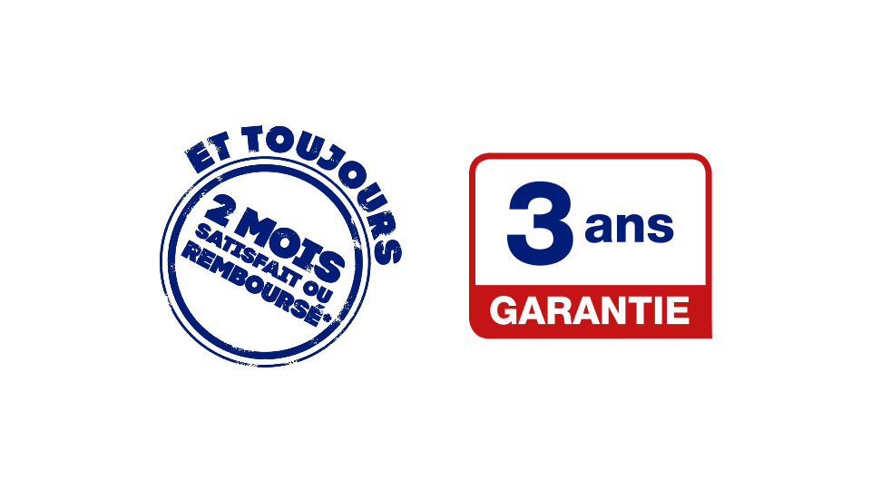 Votre confiance assurée par nos garanties