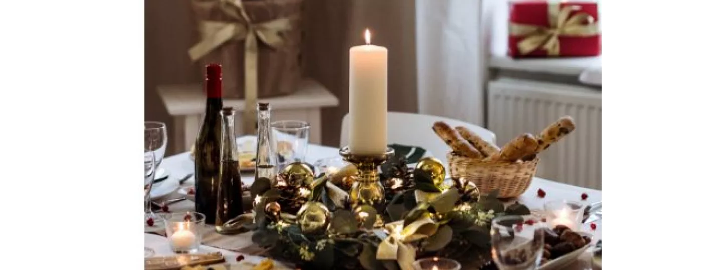 La déco de table du Réveillon tradi-chic