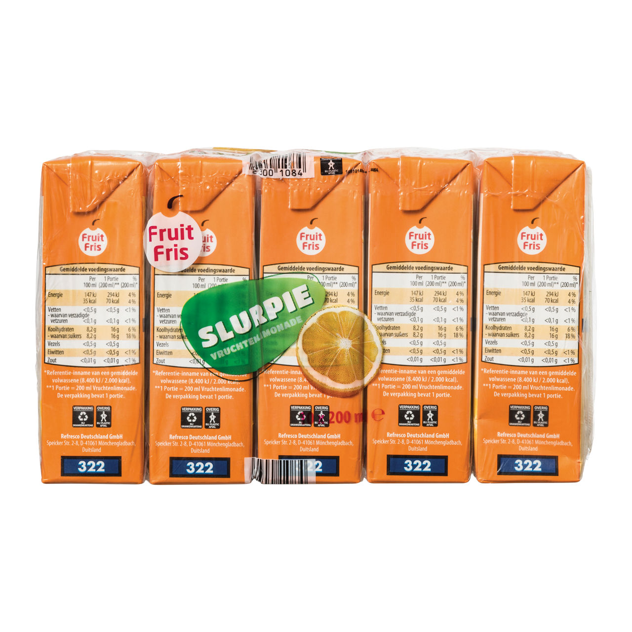 10-pack sinaasappellimonade