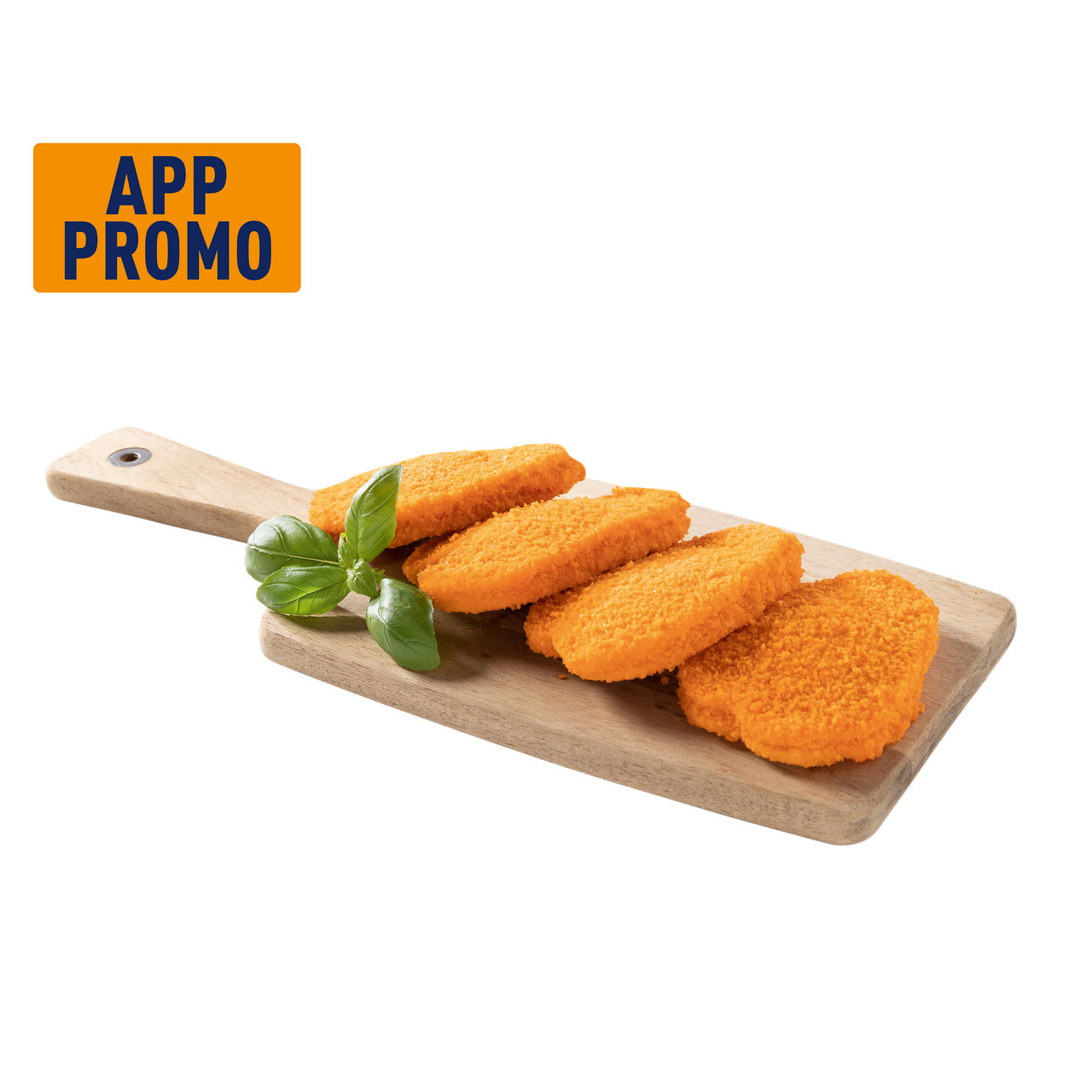 Kipschnitzel op Italiaanse wijze, 4 st. (4 x 125 g)