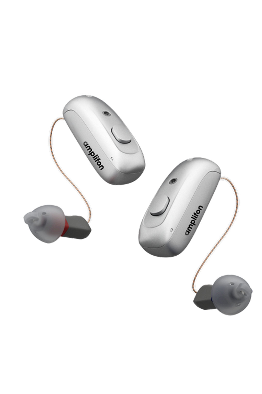 Pair of modern wireless hearing aids