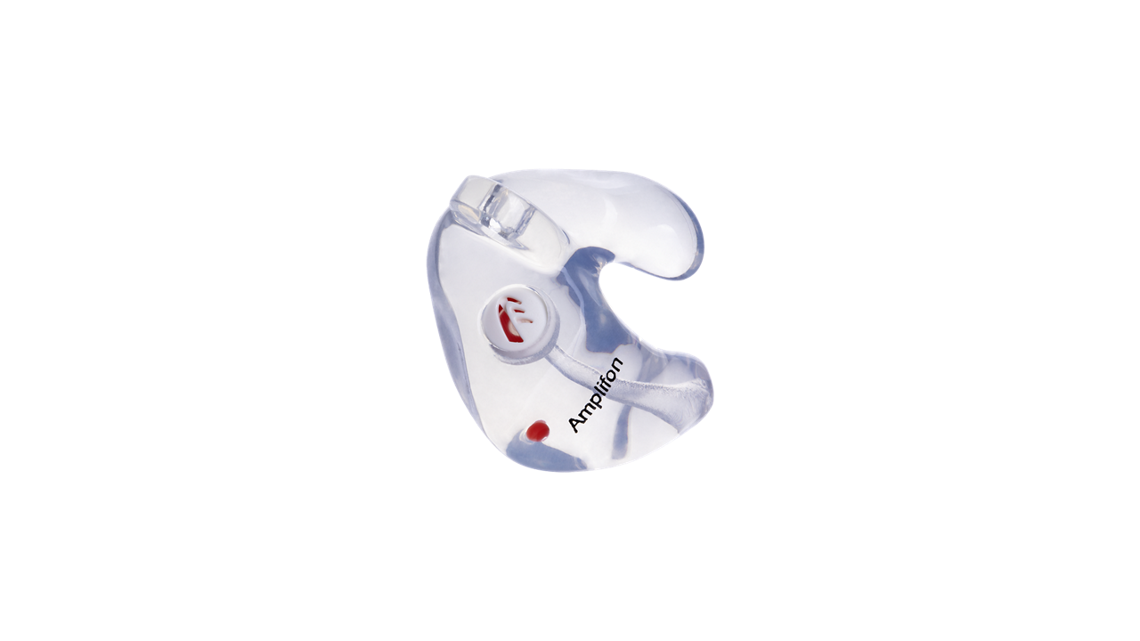 Transparent custom-fit in-ear hearing protector