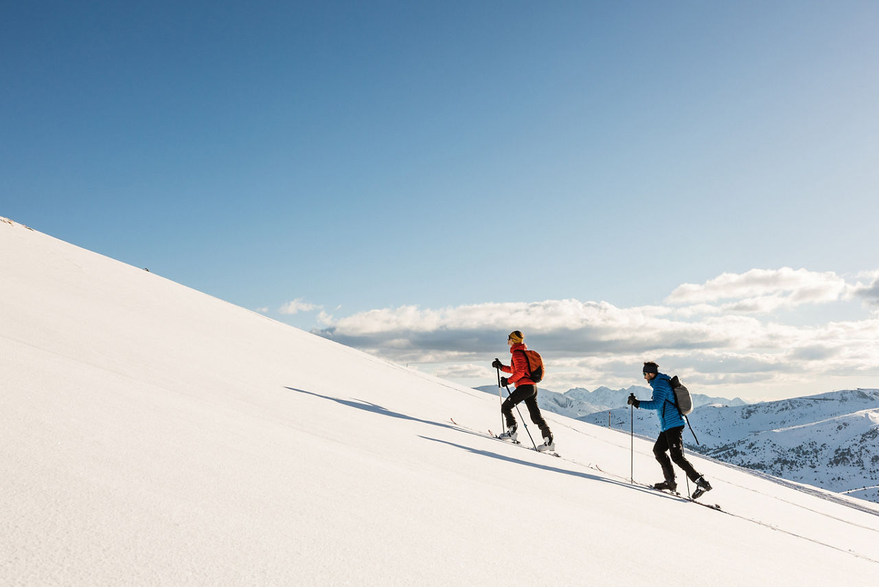 Ruta de esquí de travesía