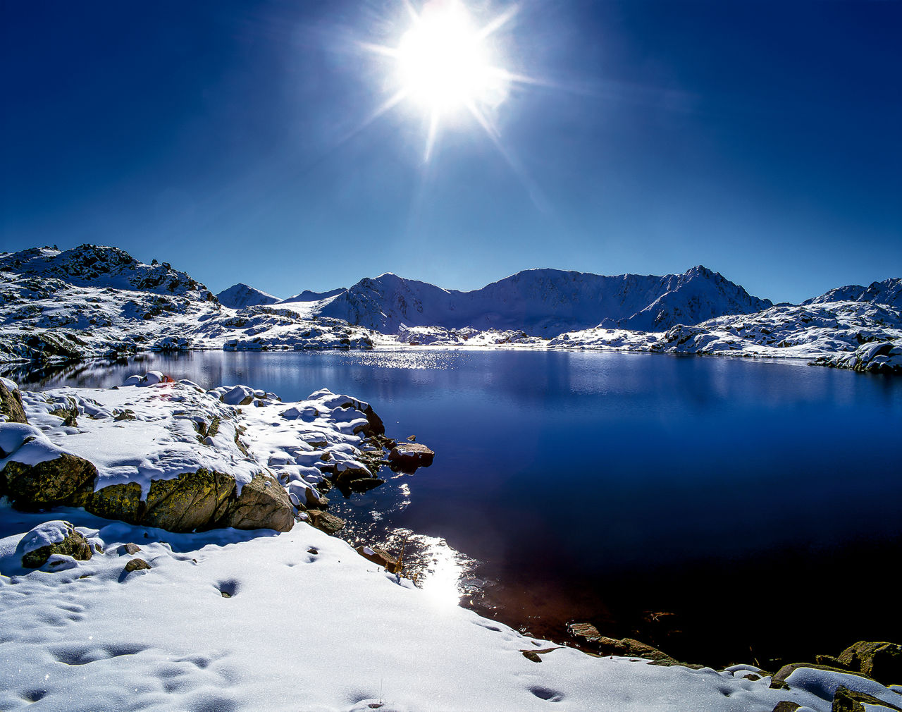 Lagos nevados de Andorra