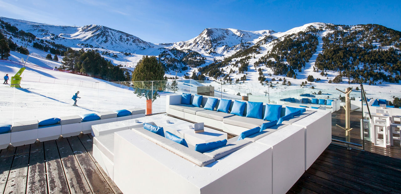 A IQOS Terrace no sector de Soldeu