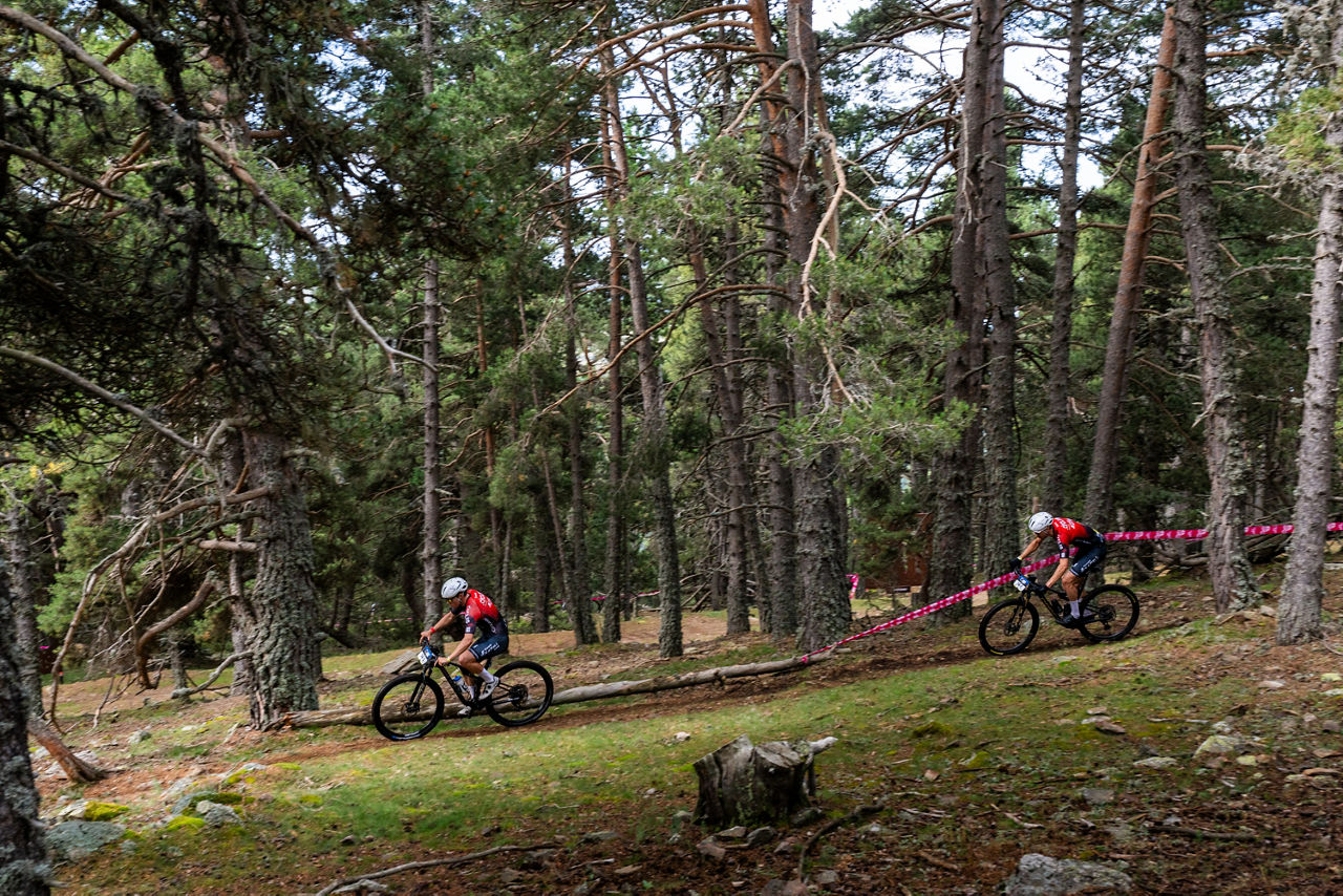 UCI Cyclis Van den Plas racing in NATURLAND  during the race, in stage 4, 6th of July,ANDORRA EPIC SERIES


