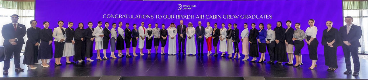 Riyadh Air celebrates its first cabin crew graduation ceremony