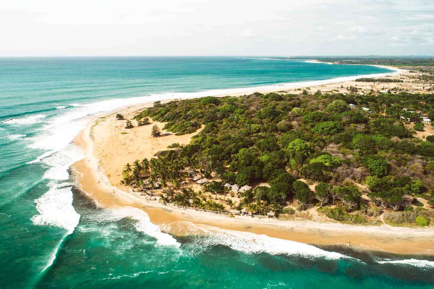 Arugam - playa en el sur de Sri Lanka