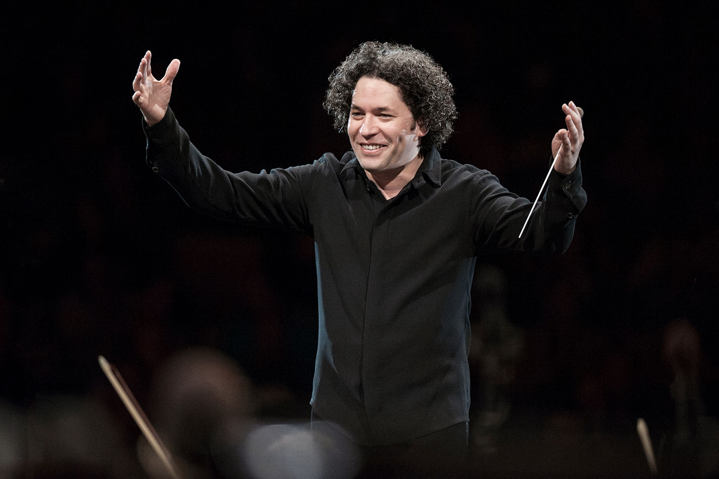 Dudamel dirige la Orquesta Filarmónica de Viena