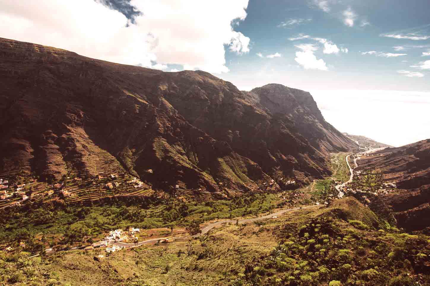 Bei einem Ausflug von Teneriffa nach La Gomera darf der Mirador de Abrante nicht fehlen.