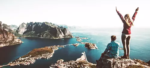 Viajar felicidad