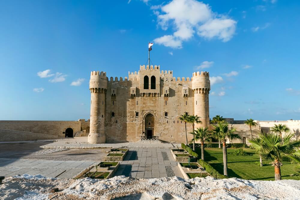 Alexandria Sehenswürdigkeiten: Qaitbay-Zitadelle.