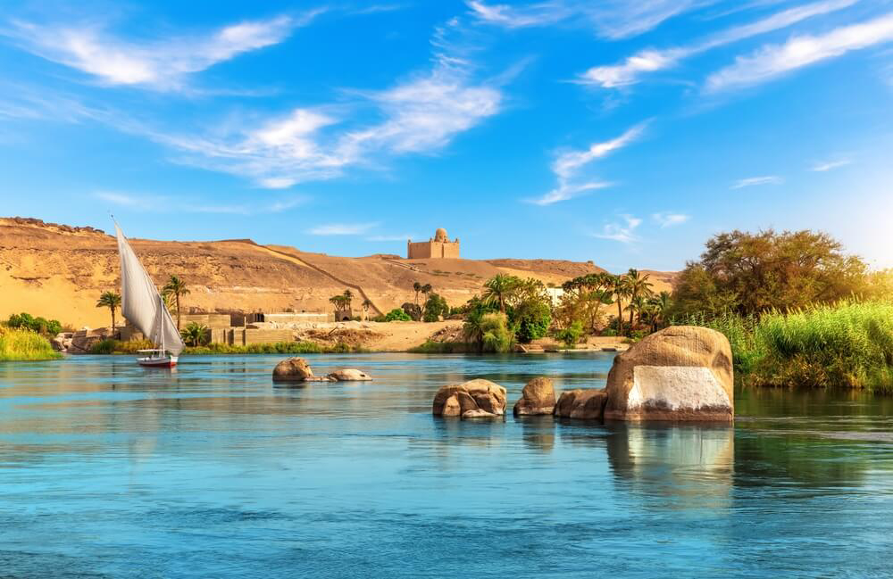Ägypten Sehenswürdigkeiten: der Nil.