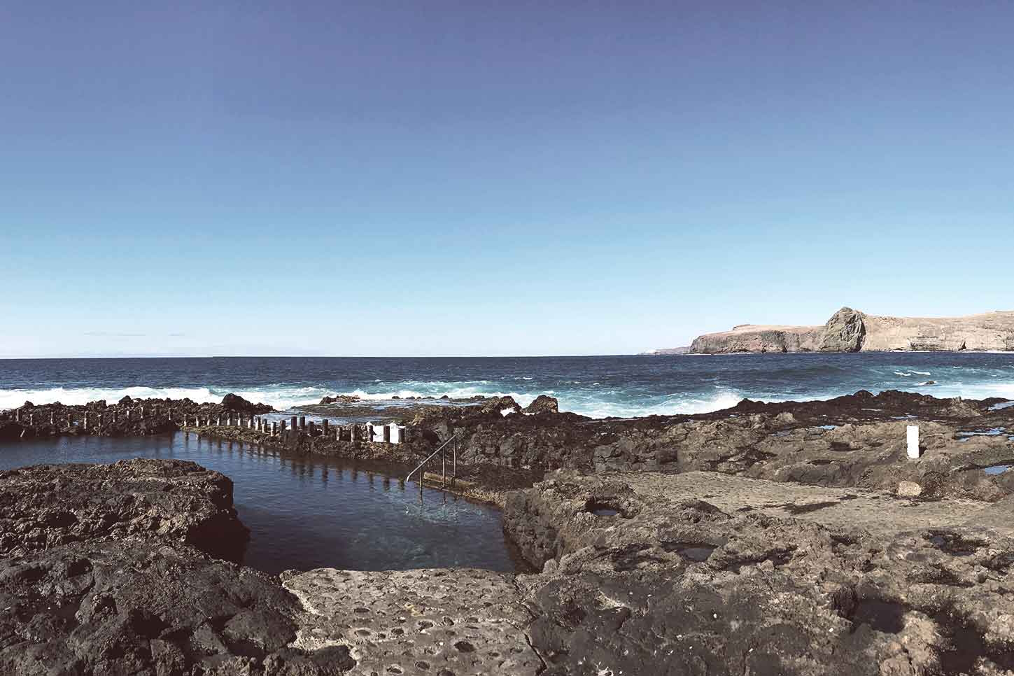 Discover Salinas de Agaete a natural pool in Gran Canaria