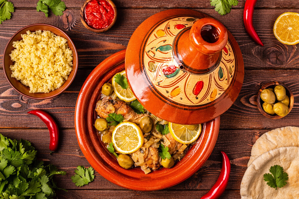Eine Spezialität der Maghreb-Küche: Tajine.