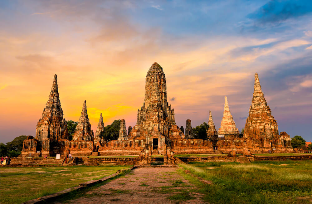 Eine der berühmtesten Ausgrabungsstätten Südostasiens: Ayutthaya